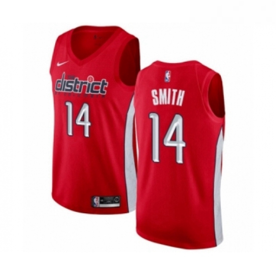 Womens Nike Washington Wizards 14 Jason Smith Red Swingman Jersey Earned Edition