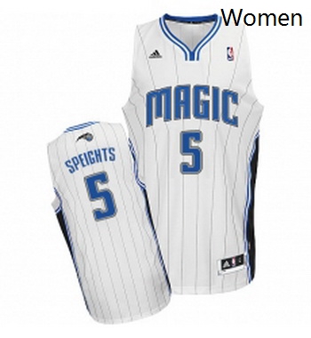 Womens Adidas Orlando Magic 5 Marreese Speights Swingman White Home NBA Jersey