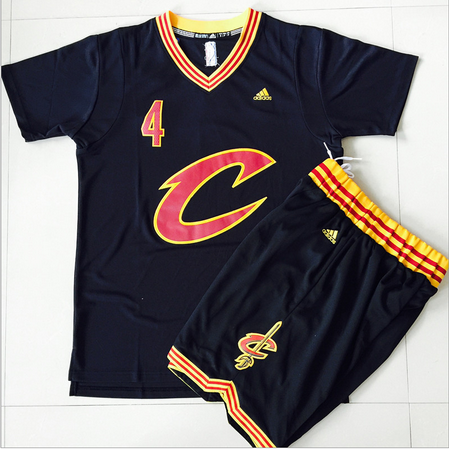 Cavaliers #4 Iman Shumpert Black 2016  final suits nba jerseys