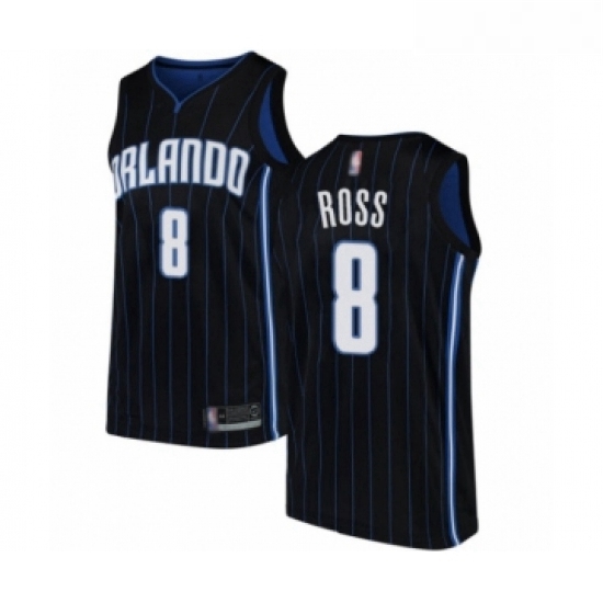 Womens Orlando Magic 8 Terrence Ross Swingman Black Basketball Jersey Statement Edition