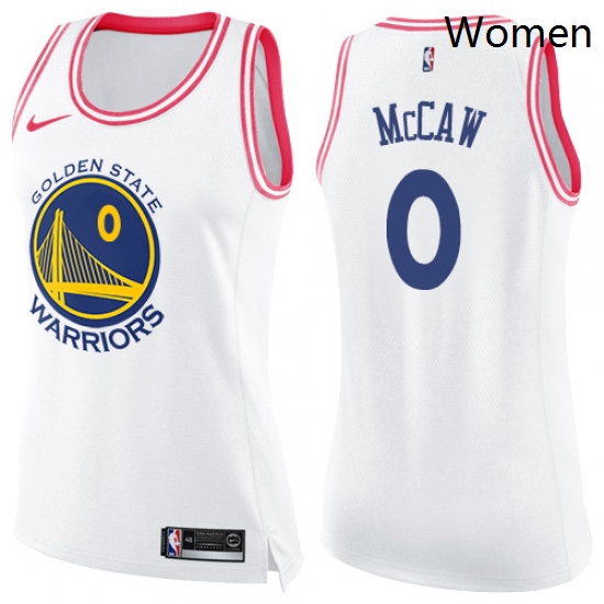 Womens Nike Golden State Warriors 0 Patrick McCaw Swingman White
