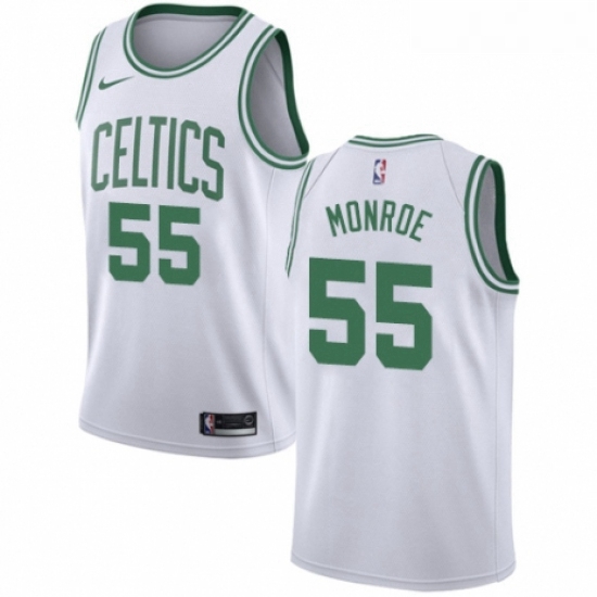 Womens Nike Boston Celtics 55 Greg Monroe Swingman White NBA Jersey Association Edition