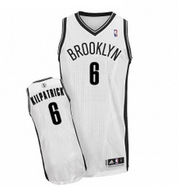 Youth Adidas Brooklyn Nets 6 Sean Kilpatrick Authentic White Hom