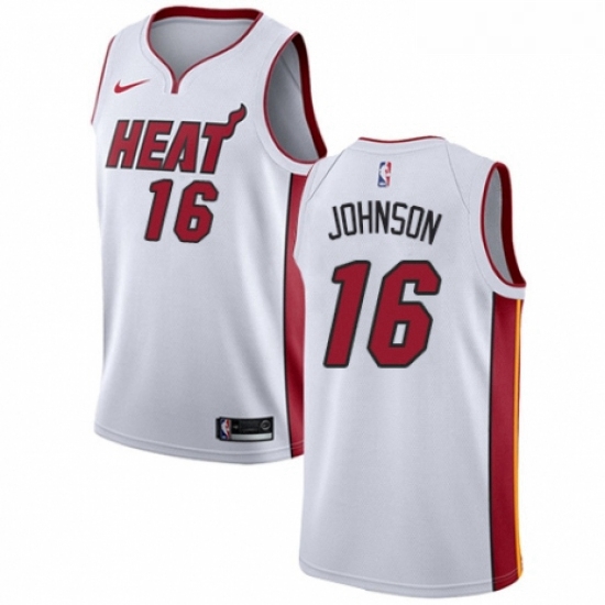 Womens Nike Miami Heat 16 James Johnson Swingman NBA Jersey Asso