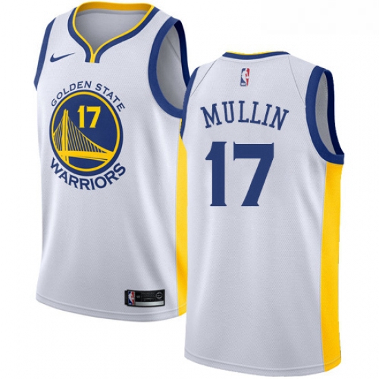 Womens Nike Golden State Warriors 17 Chris Mullin Authentic Whit