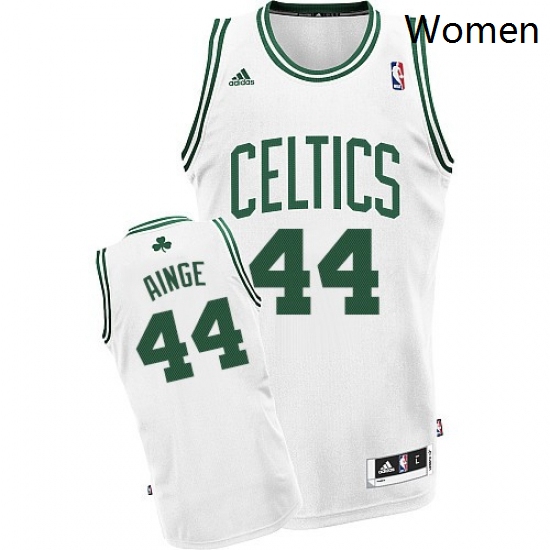 Womens Adidas Boston Celtics 44 Danny Ainge Swingman White Home NBA Jersey