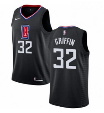 Womens Nike Los Angeles Clippers 32 Blake Griffin Authentic Black Alternate NBA Jersey Statement Edi