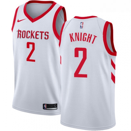 Womens Nike Houston Rockets 2 Brandon Knight Swingman White NBA Jersey Association Edition