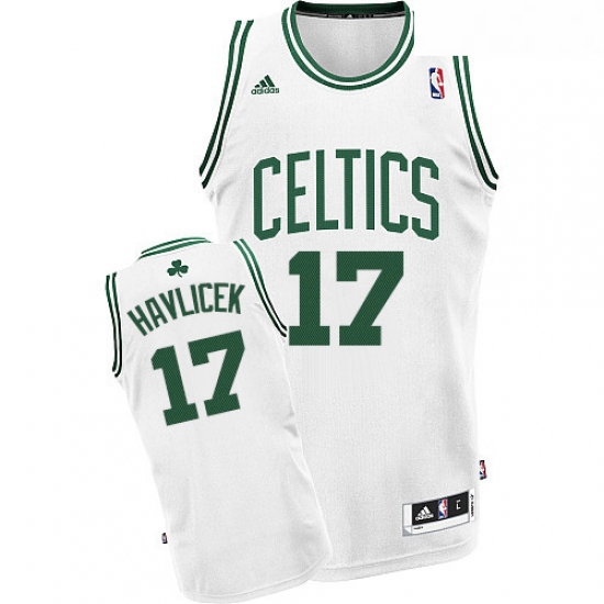 Womens Adidas Boston Celtics 17 John Havlicek Swingman White Hom