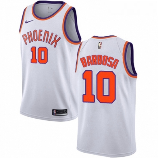 Womens Nike Phoenix Suns 10 Leandro Barbosa Swingman NBA Jersey Association Edition