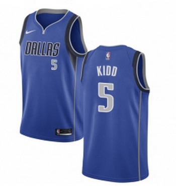 Womens Nike Dallas Mavericks 5 Jason Kidd Swingman Royal Blue Ro