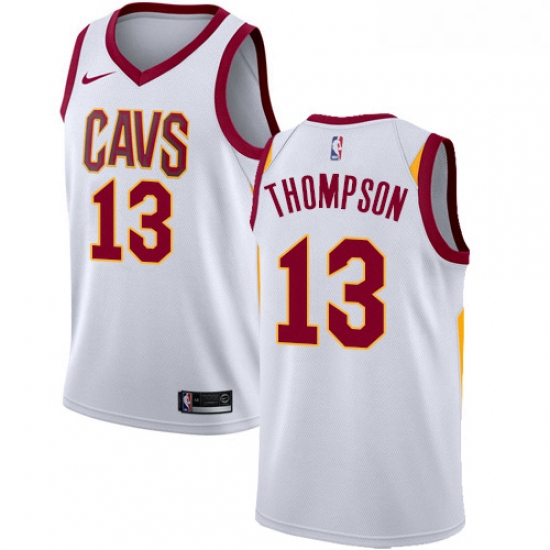 Womens Nike Cleveland Cavaliers 13 Tristan Thompson Swingman White Home NBA Jersey Association Editi