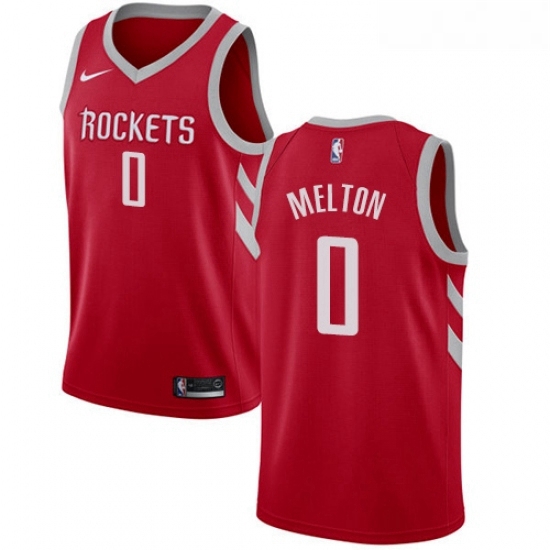 Youth Nike Houston Rockets 0 DeAnthony Melton Swingman Red NBA J