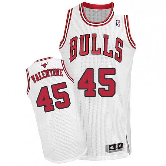 Youth Adidas Chicago Bulls 45 Denzel Valentine Authentic White H