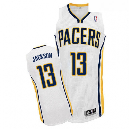 Youth Adidas Indiana Pacers 13 Mark Jackson Authentic White Home