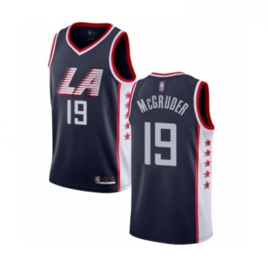 Youth Los Angeles Clippers 19 Rodney McGruder Swingman Navy Blue