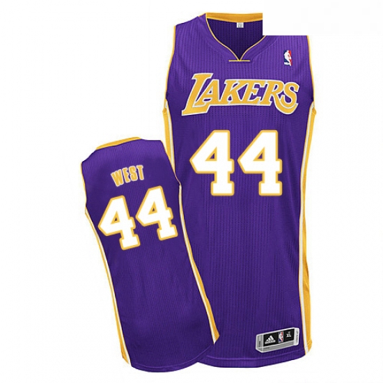 Youth Adidas Los Angeles Lakers 44 Jerry West Authentic Purple R