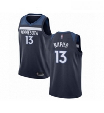 Youth Minnesota Timberwolves 13 Shabazz Napier Swingman Navy Blue Basketball Jersey Icon Edition