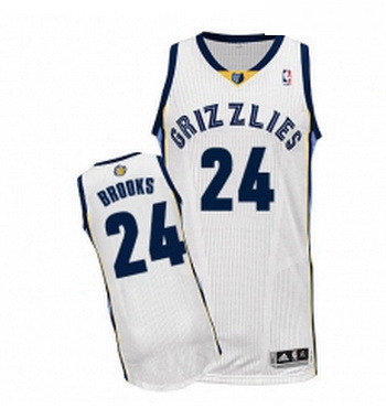 Youth Adidas Memphis Grizzlies 24 Dillon Brooks Authentic White 
