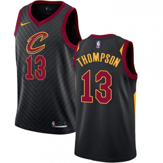 Youth Nike Cleveland Cavaliers 13 Tristan Thompson Swingman Black Alternate NBA Jersey Statement Edi