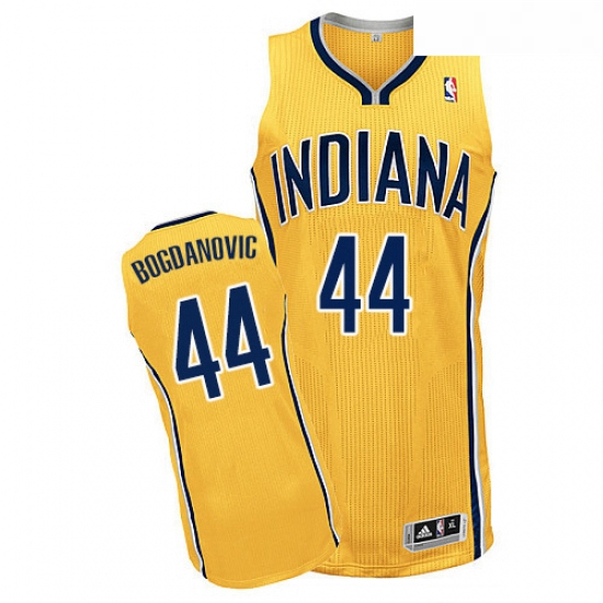 Youth Adidas Indiana Pacers 44 Bojan Bogdanovic Authentic Gold A