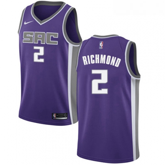 Youth Nike Sacramento Kings 2 Mitch Richmond Authentic Purple Ro