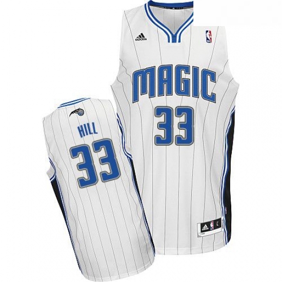 Youth Adidas Orlando Magic 33 Grant Hill Swingman White Home NBA Jersey