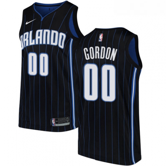 Youth Nike Orlando Magic 0 Aaron Gordon Swingman Black Alternate