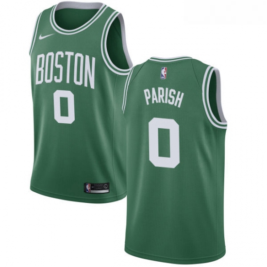 Youth Nike Boston Celtics 0 Robert Parish Swingman GreenWhite No Road NBA Jersey Icon Edition