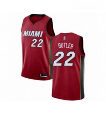 Youth Miami Heat 22 Jimmy Butler Swingman Red Basketball Jersey 