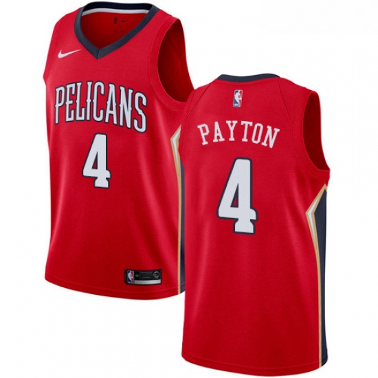 Youth Nike New Orleans Pelicans 4 Elfrid Payton Swingman Red NBA