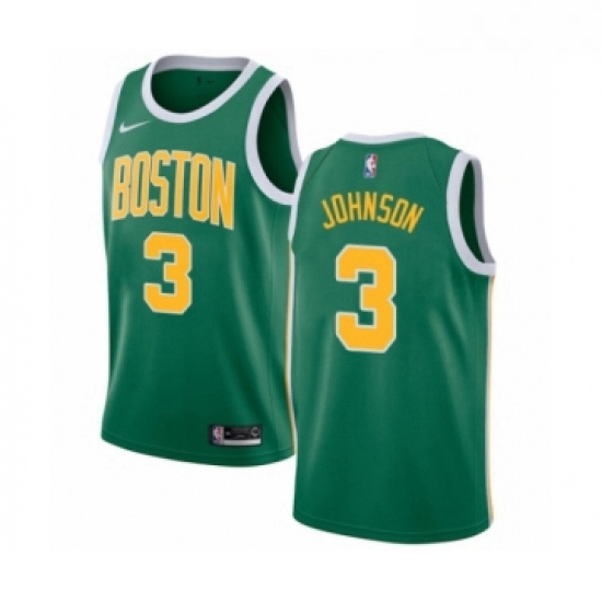 Youth Nike Boston Celtics 3 Dennis Johnson Green Swingman Jersey Earned Edition