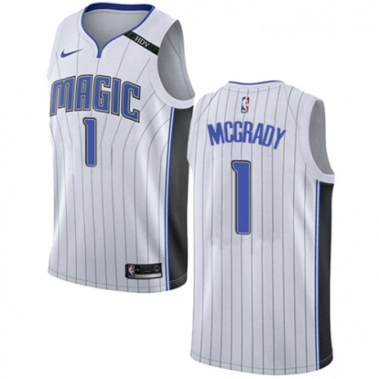 Youth Nike Orlando Magic 1 Tracy Mcgrady Authentic NBA Jersey As