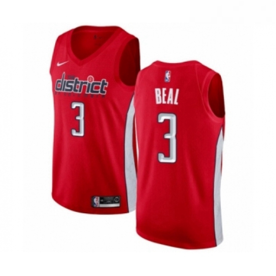 Youth Nike Washington Wizards 3 Bradley Beal Red Swingman Jersey Earned Edition