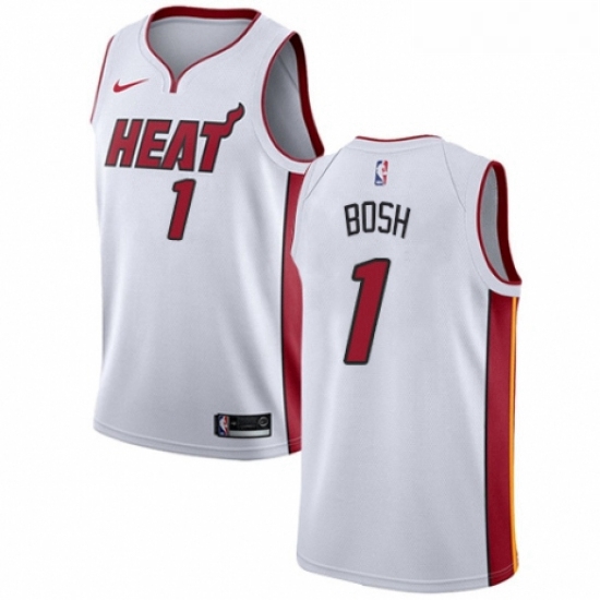 Youth Nike Miami Heat 1 Chris Bosh Swingman NBA Jersey Associati