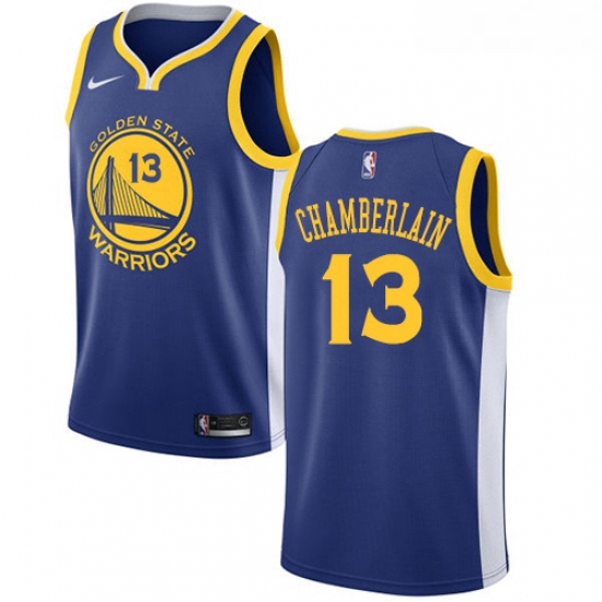 Youth Nike Golden State Warriors 13 Wilt Chamberlain Swingman Royal Blue Road NBA Jersey Icon Editio