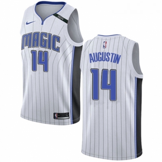 Youth Nike Orlando Magic 14 DJ Augustin Authentic NBA Jersey Ass