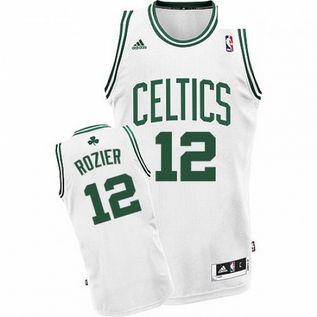 Mens Adidas Boston Celtics 12 Terry Rozier Swingman White Home NBA Jersey