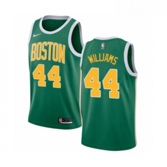 Youth Nike Boston Celtics 44 Robert Williams Green Swingman Jersey Earned Edition