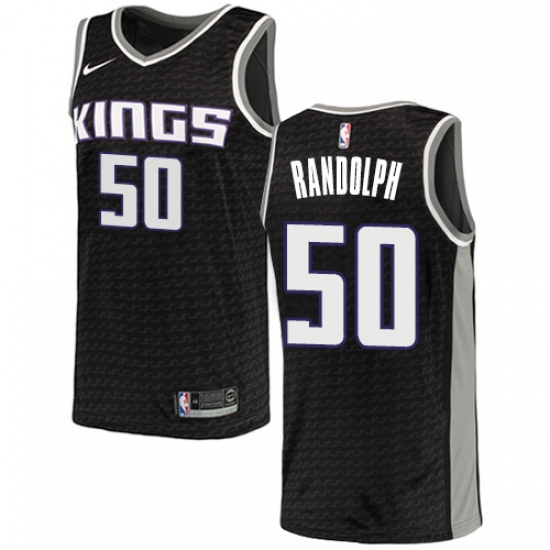 Youth Nike Sacramento Kings 50 Zach Randolph Authentic Black NBA