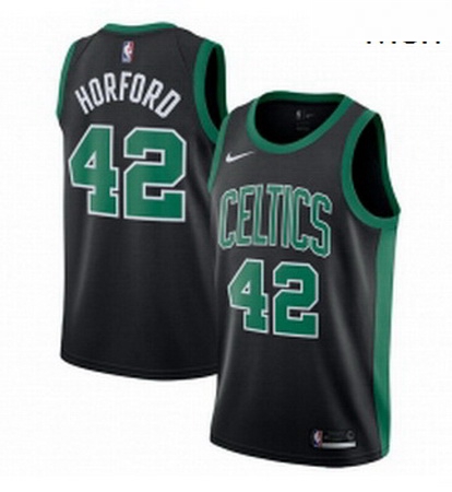 Mens Adidas Boston Celtics 42 Al Horford Swingman Black NBA Jers
