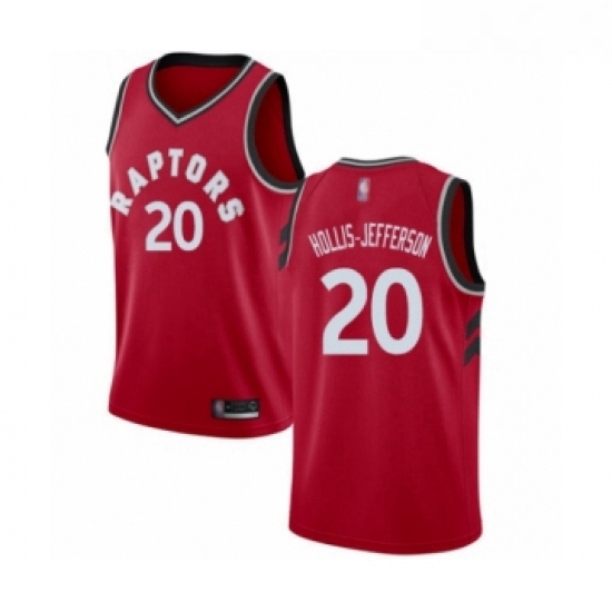 Youth Toronto Raptors 20 Rondae Hollis Jefferson Swingman Red Basketball Jersey Icon Edition