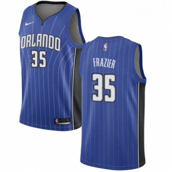 Youth Nike Orlando Magic 35 Melvin Frazier Swingman Royal Blue NBA Jersey Icon Edition