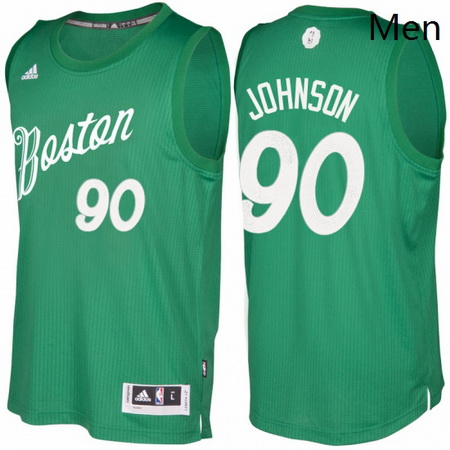 Mens Boston Celtics 90 Amir Johnson Green 2016 2017 Christmas Day NBA Swingman Jersey