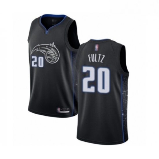 Youth Orlando Magic 20 Markelle Fultz Swingman Black Basketball Jersey City Edition