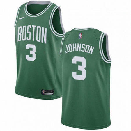 Mens Nike Boston Celtics 3 Dennis Johnson Swingman GreenWhite No