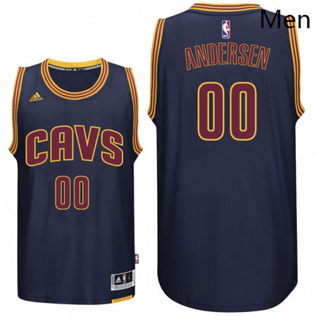 Cleveland Cavaliers 00 Chris Andersen New Swingman Alternate Navy Jersey