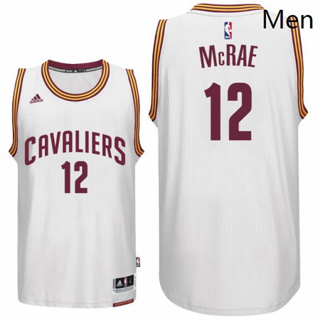 Cleveland Cavaliers 12 Jordan McRae New Swingman White Home Jersey