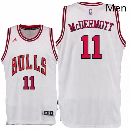 Chicago Bulls 11 Doug McDermott 2016 Home White New Swingman Jersey