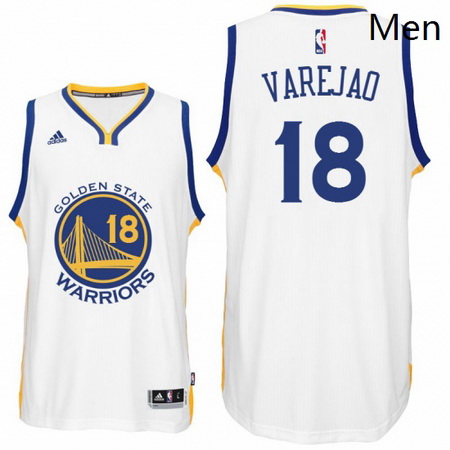 Golden State Warriors 18 Anderson Varejao New Swingman Home White Jersey